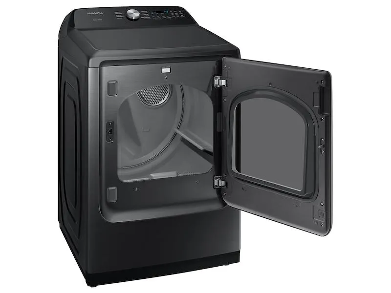 Samsung DVG50R5200V 7.4 cu. ft. Capacity Gas Dryer with Sensor Dry in Brushed Black