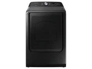 Samsung DVG50R5200V 7.4 cu. ft. Capacity Gas Dryer with Sensor Dry in Brushed Black