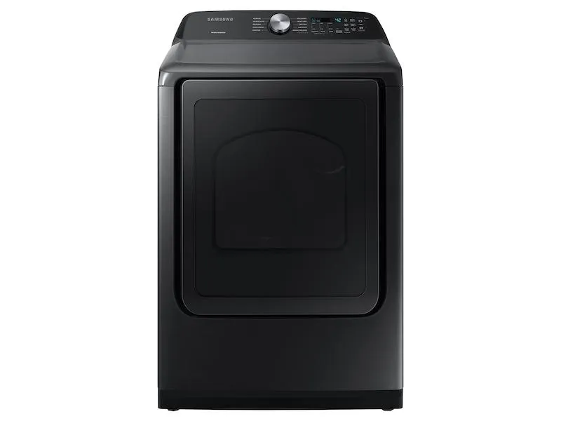 Samsung DVG50R5200V 7.4 cu. ft. Capacity Gas Dryer with Sensor Dry in Brushed Black
