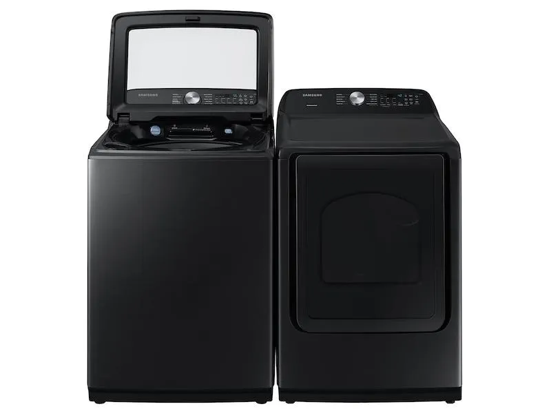 Samsung DVG50R5200V 7.4 cu. ft. Capacity Gas Dryer with Sensor Dry in Brushed Black