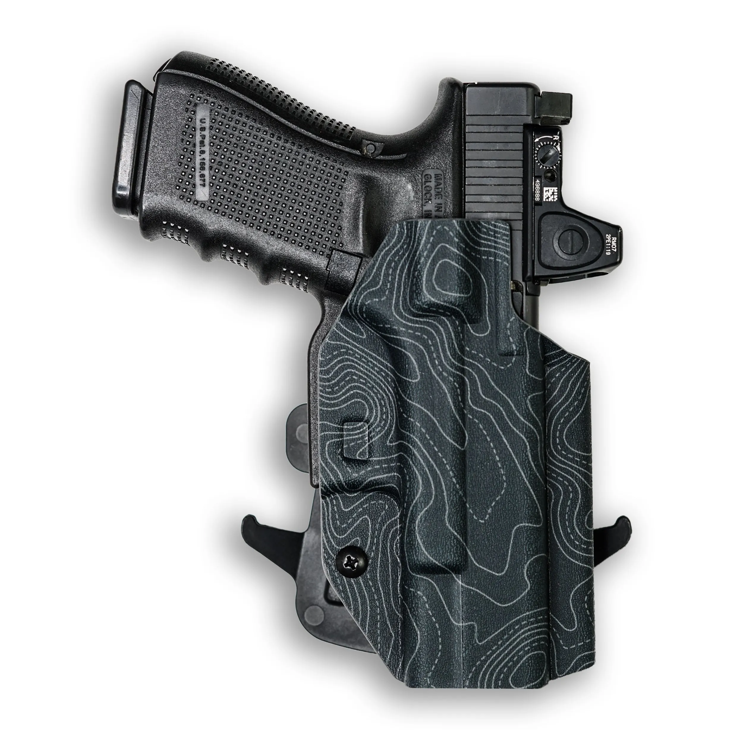 Sig Sauer P250SC 9MM/.40SW Red Dot Optic Cut OWB Holster