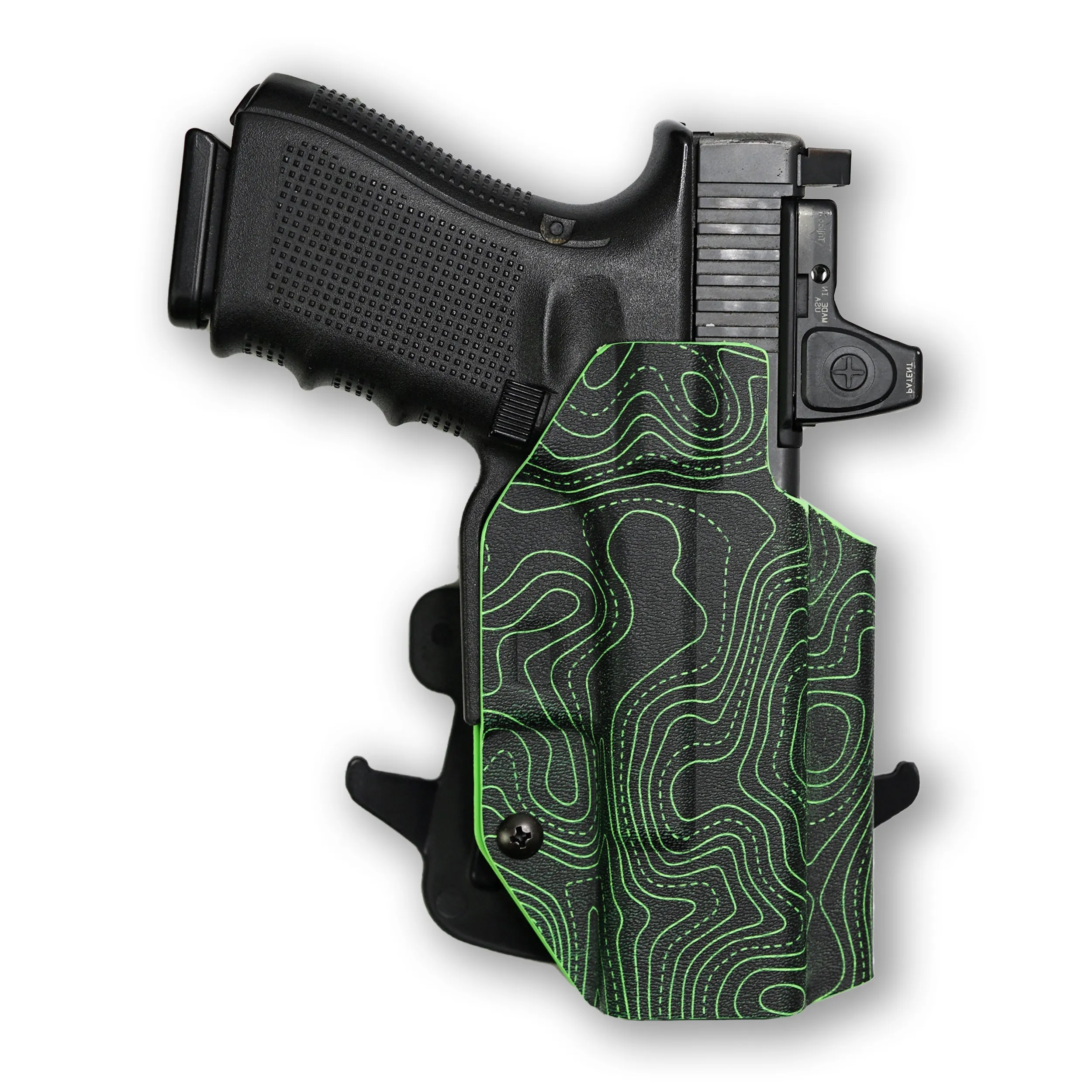 Sig Sauer P250SC 9MM/.40SW Red Dot Optic Cut OWB Holster