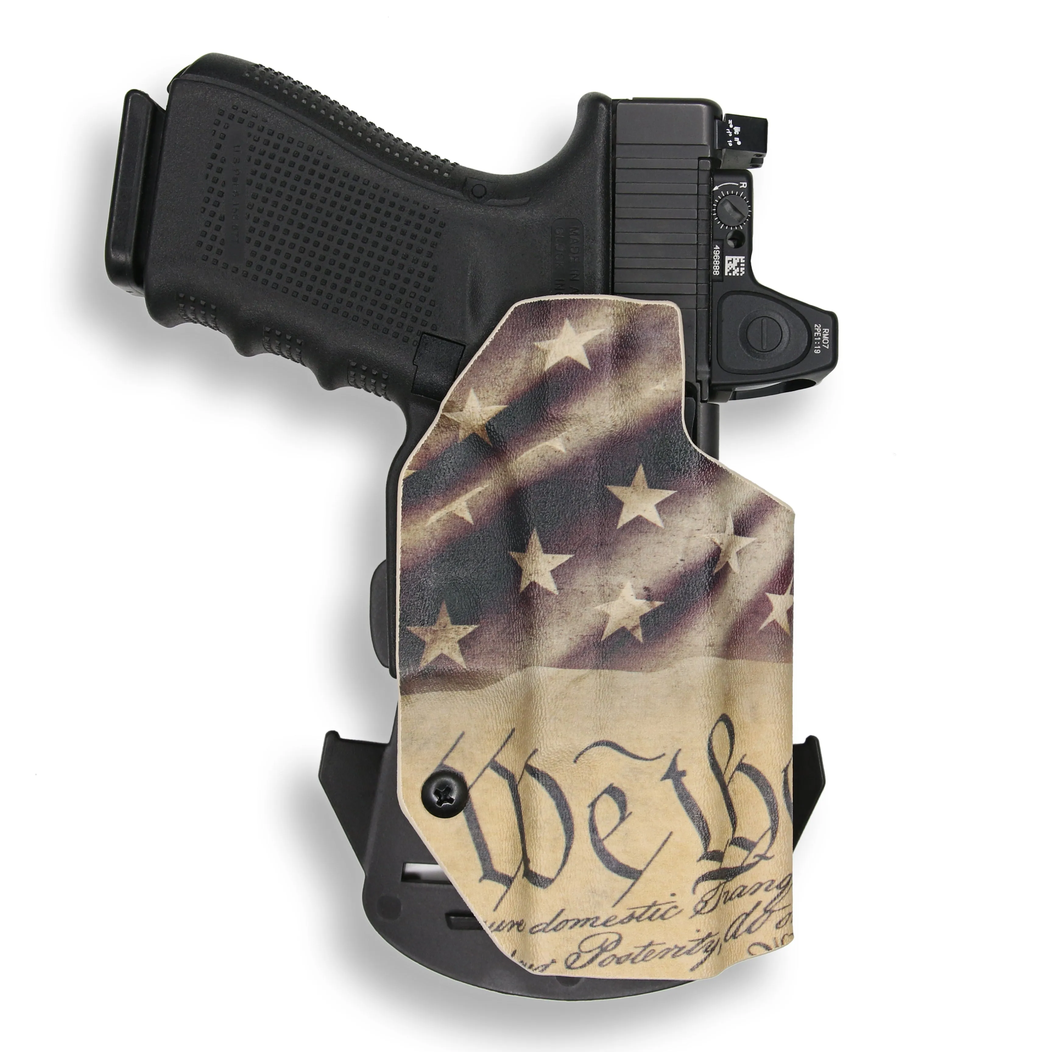 Sig Sauer P250SC 9MM/.40SW Red Dot Optic Cut OWB Holster
