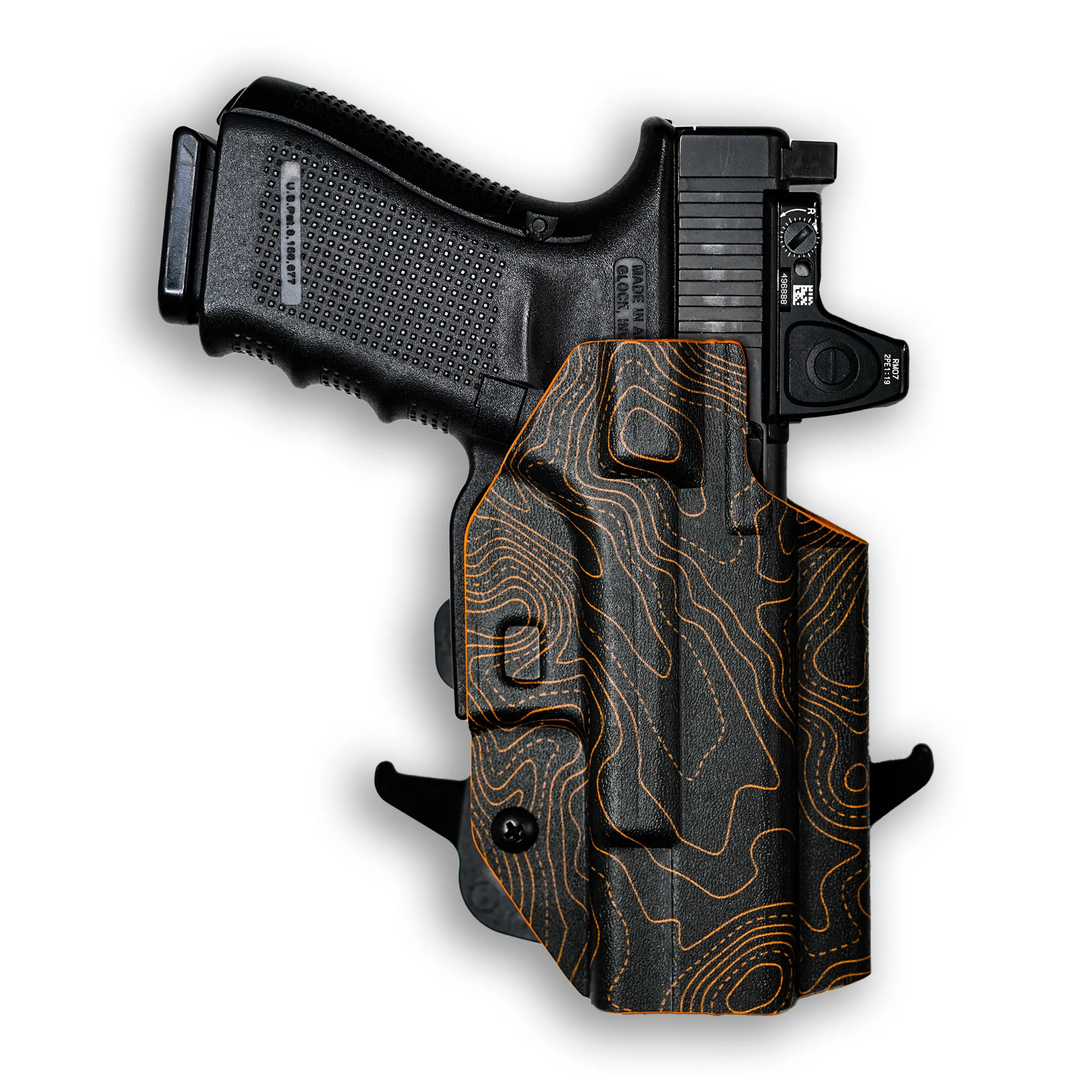 Sig Sauer P250SC 9MM/.40SW Red Dot Optic Cut OWB Holster
