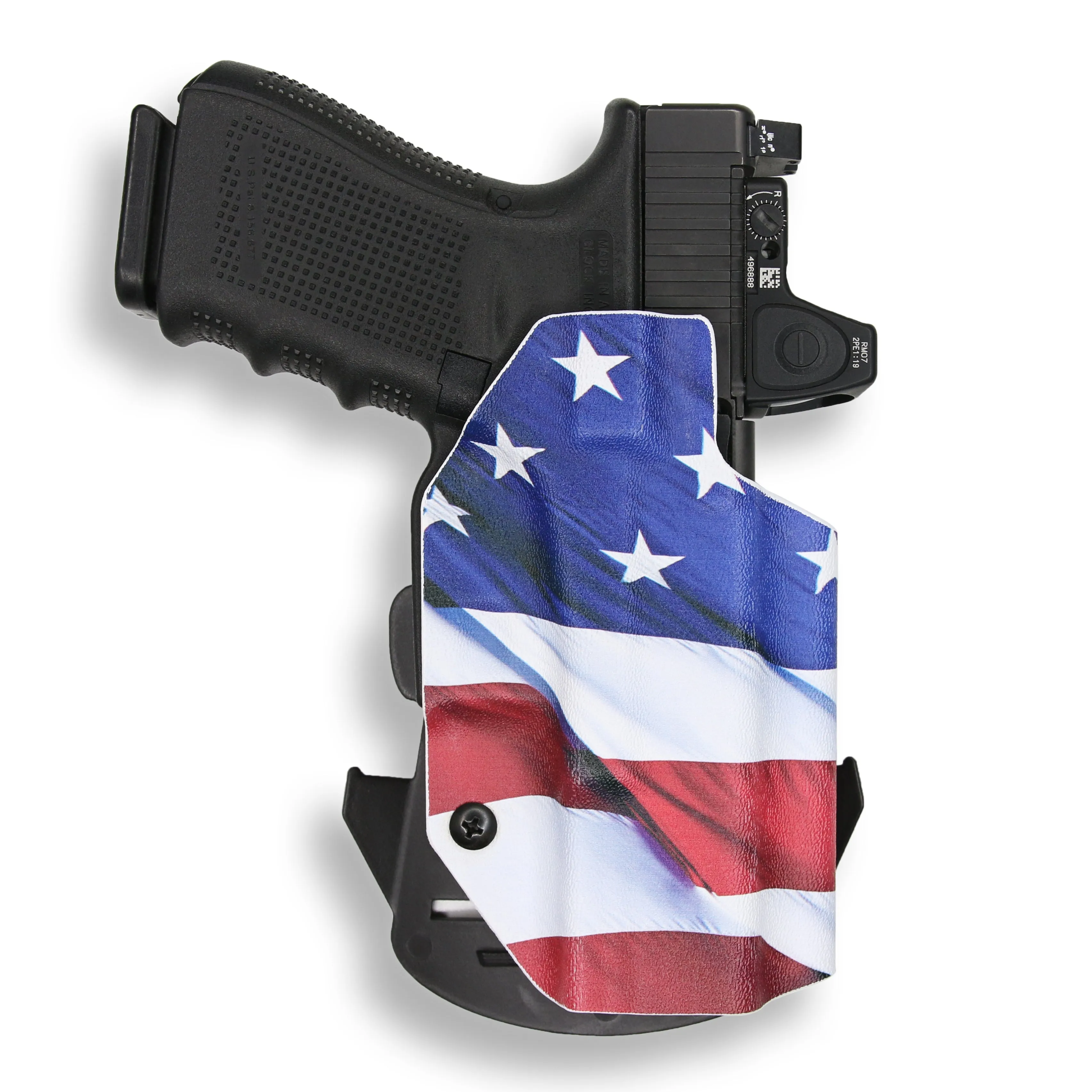 Sig Sauer P250SC 9MM/.40SW Red Dot Optic Cut OWB Holster