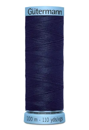 SILK THREAD - Plum Blue 711