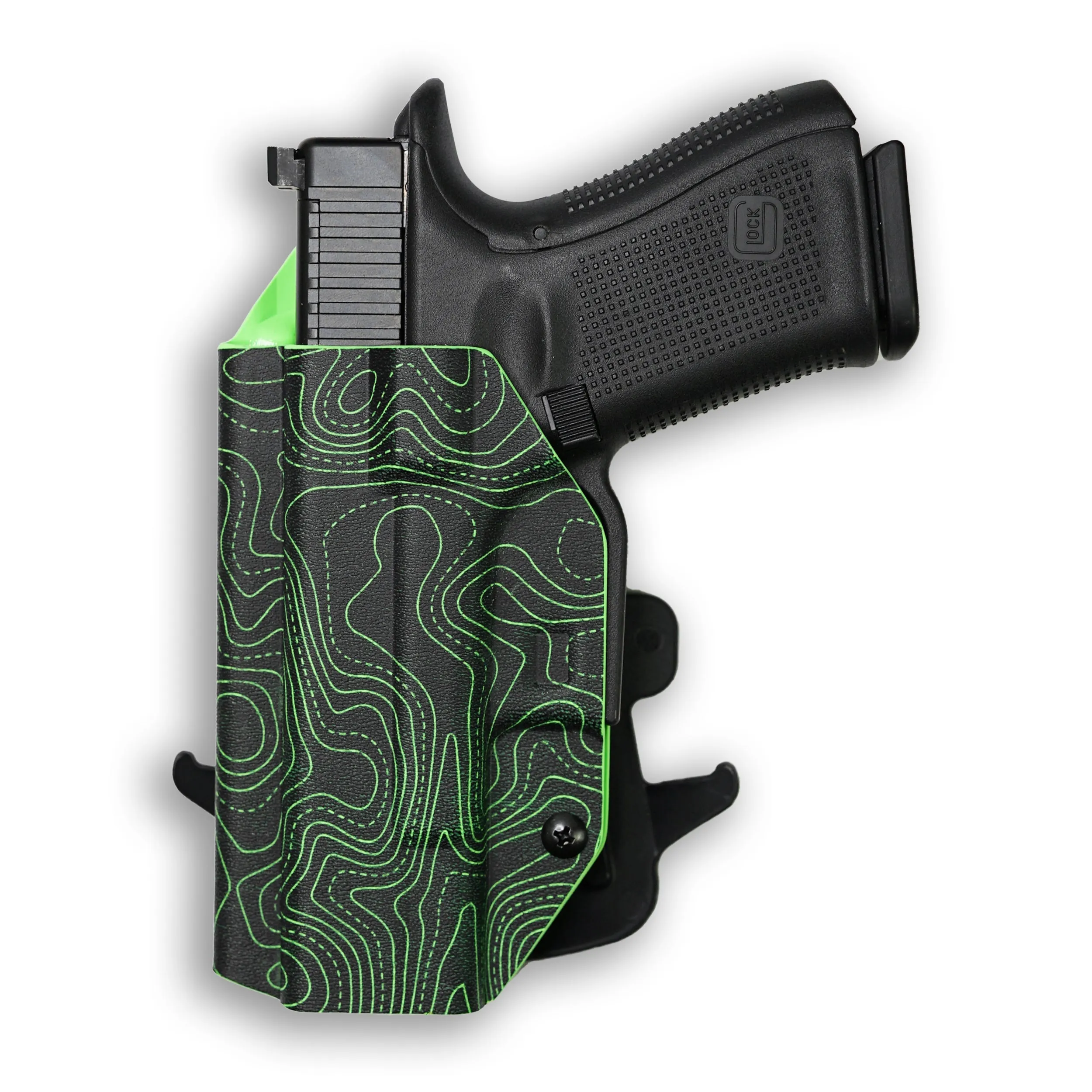 Smith & Wesson M&P Shield / M2.0 Crimson Trace LG-489 Laser / Plus 9mm/.40/30 Super Carry OWB Holster