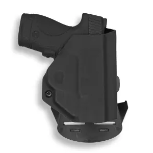 Smith & Wesson M&P Shield / M2.0 Crimson Trace LG-489 Laser / Plus 9mm/.40/30 Super Carry OWB Holster
