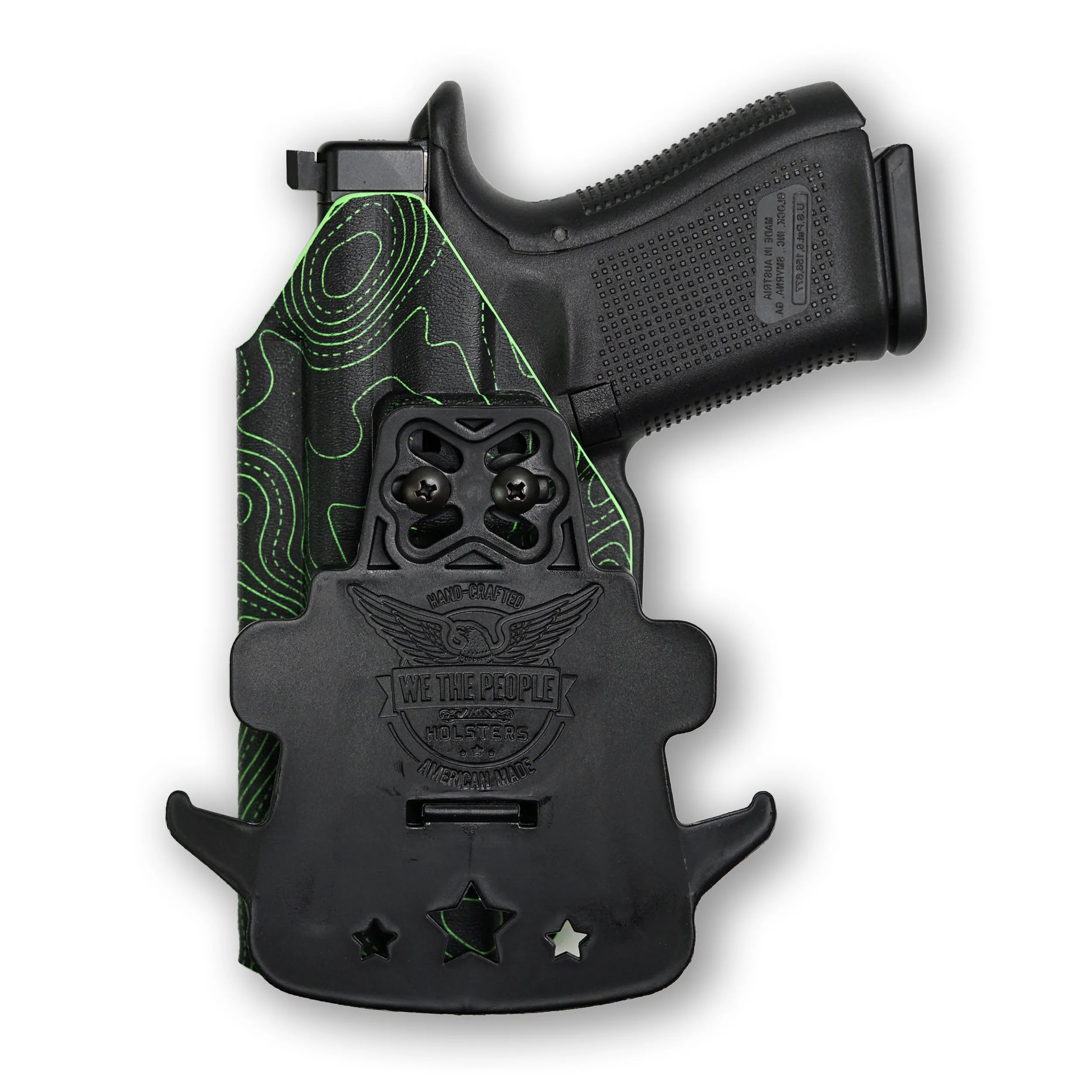 Smith & Wesson M&P Shield / M2.0 Crimson Trace LG-489 Laser / Plus 9mm/.40/30 Super Carry OWB Holster