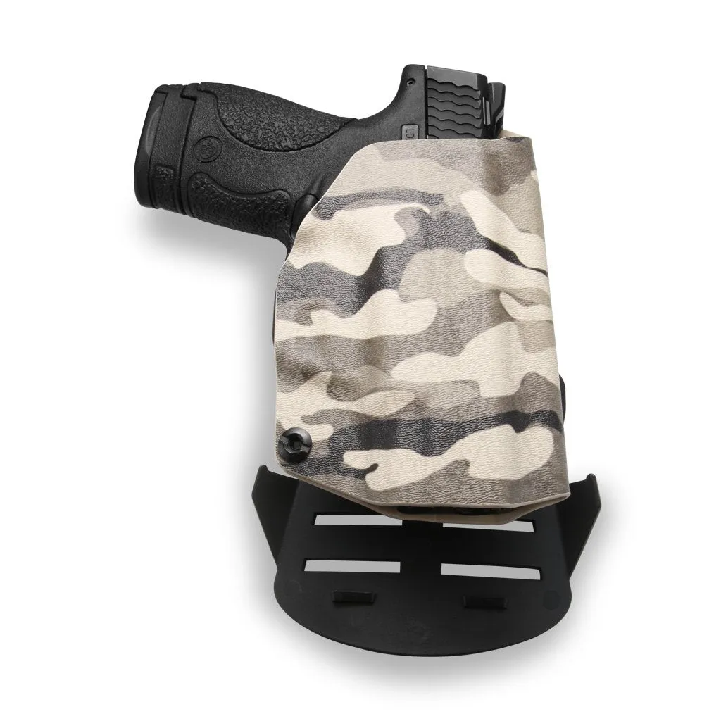 Smith & Wesson M&P Shield / M2.0 Crimson Trace LG-489 Laser / Plus 9mm/.40/30 Super Carry OWB Holster