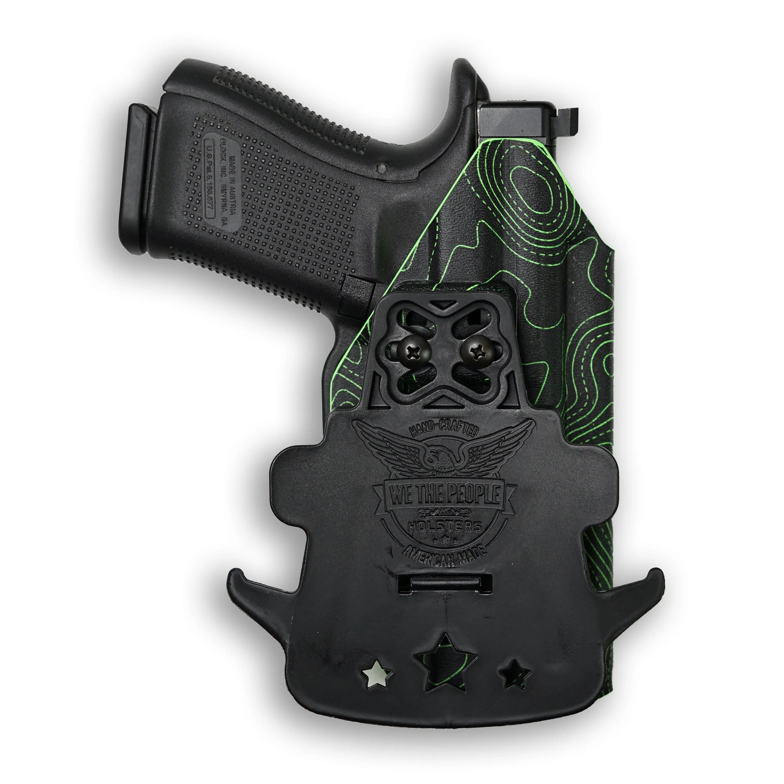 Smith & Wesson M&P Shield / M2.0 Crimson Trace LG-489 Laser / Plus 9mm/.40/30 Super Carry OWB Holster