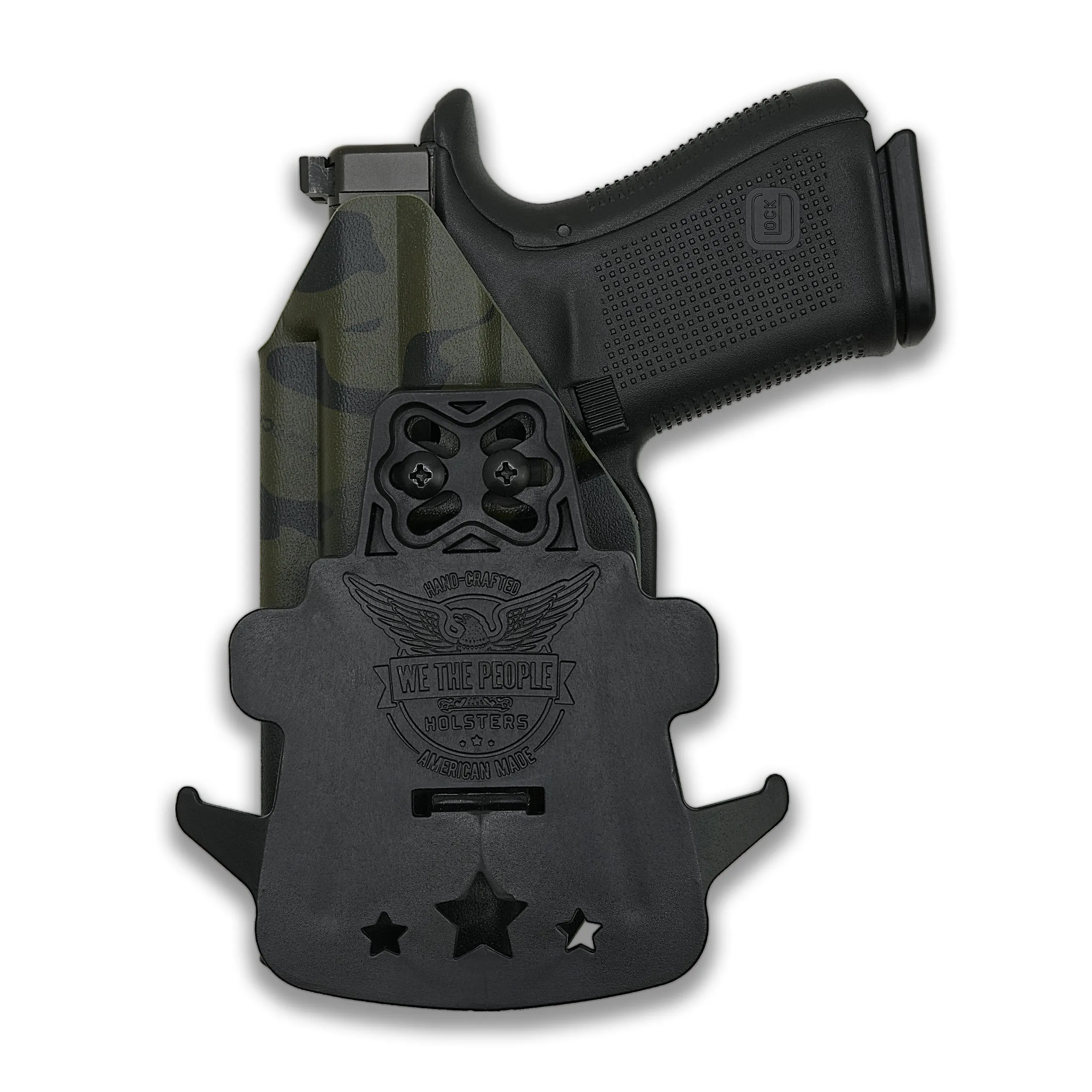 Smith & Wesson M&P Shield / M2.0 Crimson Trace LG-489 Laser / Plus 9mm/.40/30 Super Carry OWB Holster