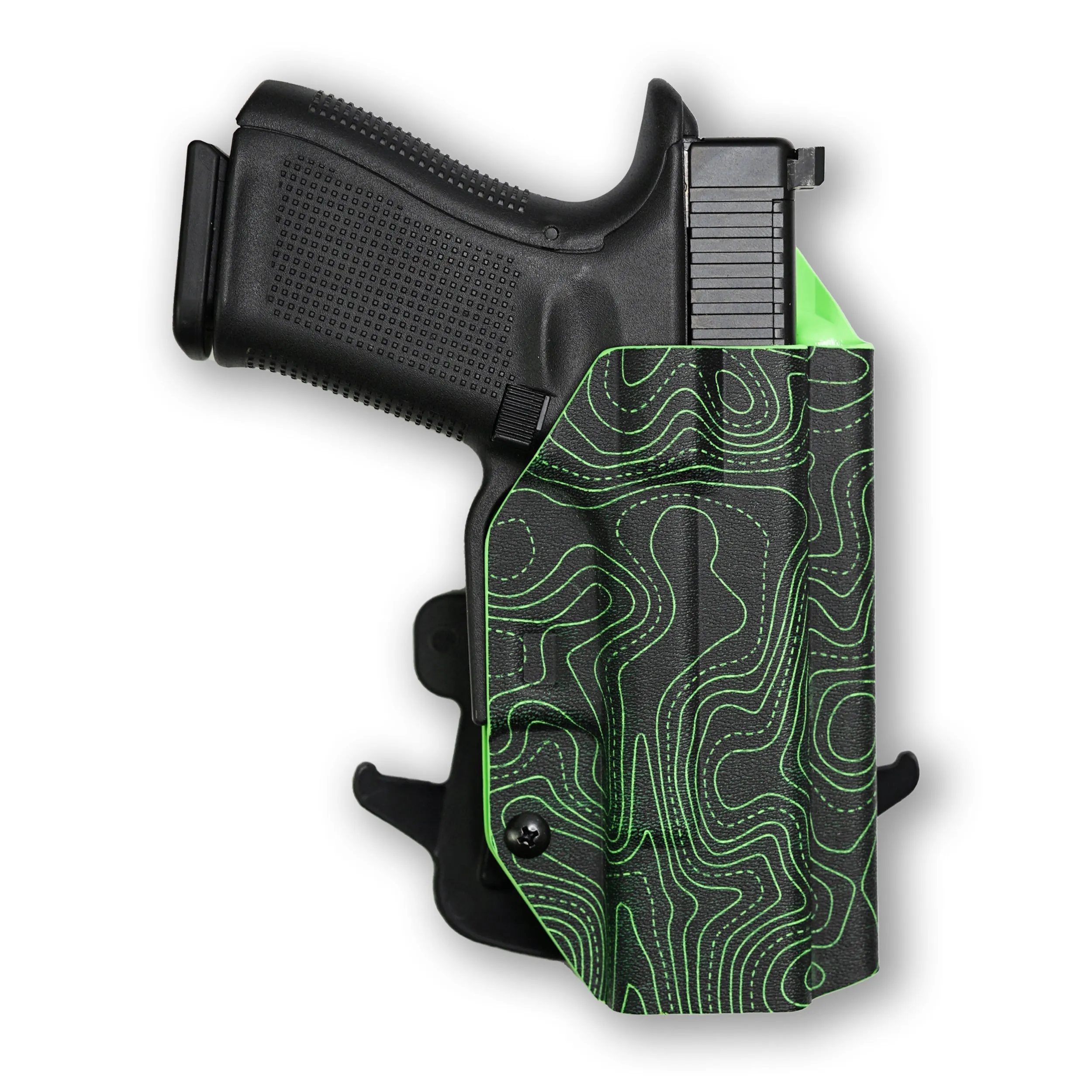 Smith & Wesson M&P Shield / M2.0 Crimson Trace LG-489 Laser / Plus 9mm/.40/30 Super Carry OWB Holster