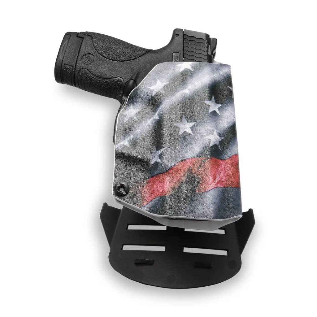 Smith & Wesson M&P Shield / M2.0 Crimson Trace LG-489 Laser / Plus 9mm/.40/30 Super Carry OWB Holster
