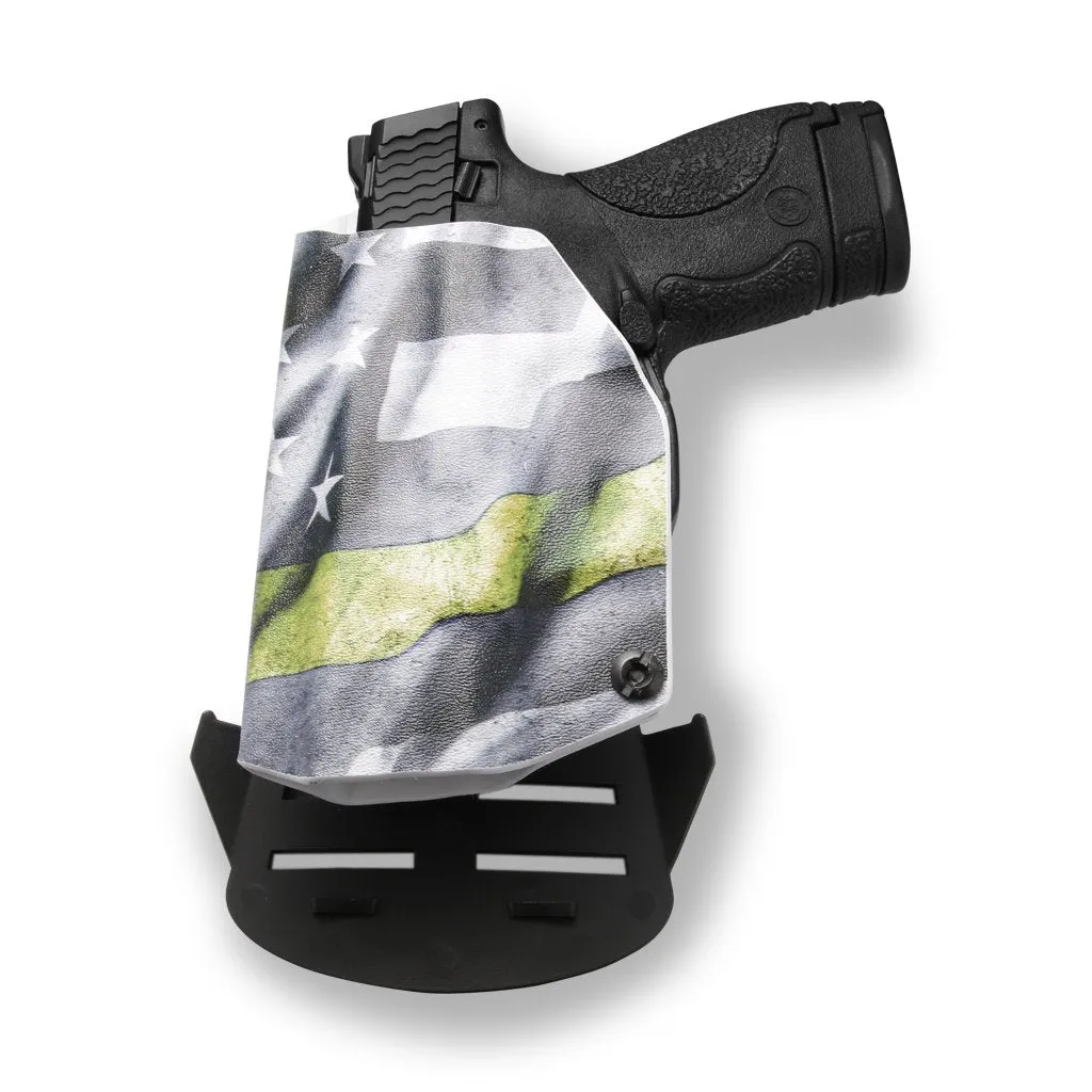 Smith & Wesson M&P Shield / M2.0 Crimson Trace LG-489 Laser / Plus 9mm/.40/30 Super Carry OWB Holster