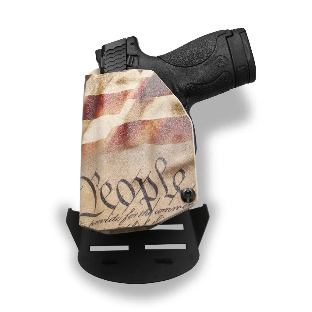Smith & Wesson M&P Shield / M2.0 Crimson Trace LG-489 Laser / Plus 9mm/.40/30 Super Carry OWB Holster