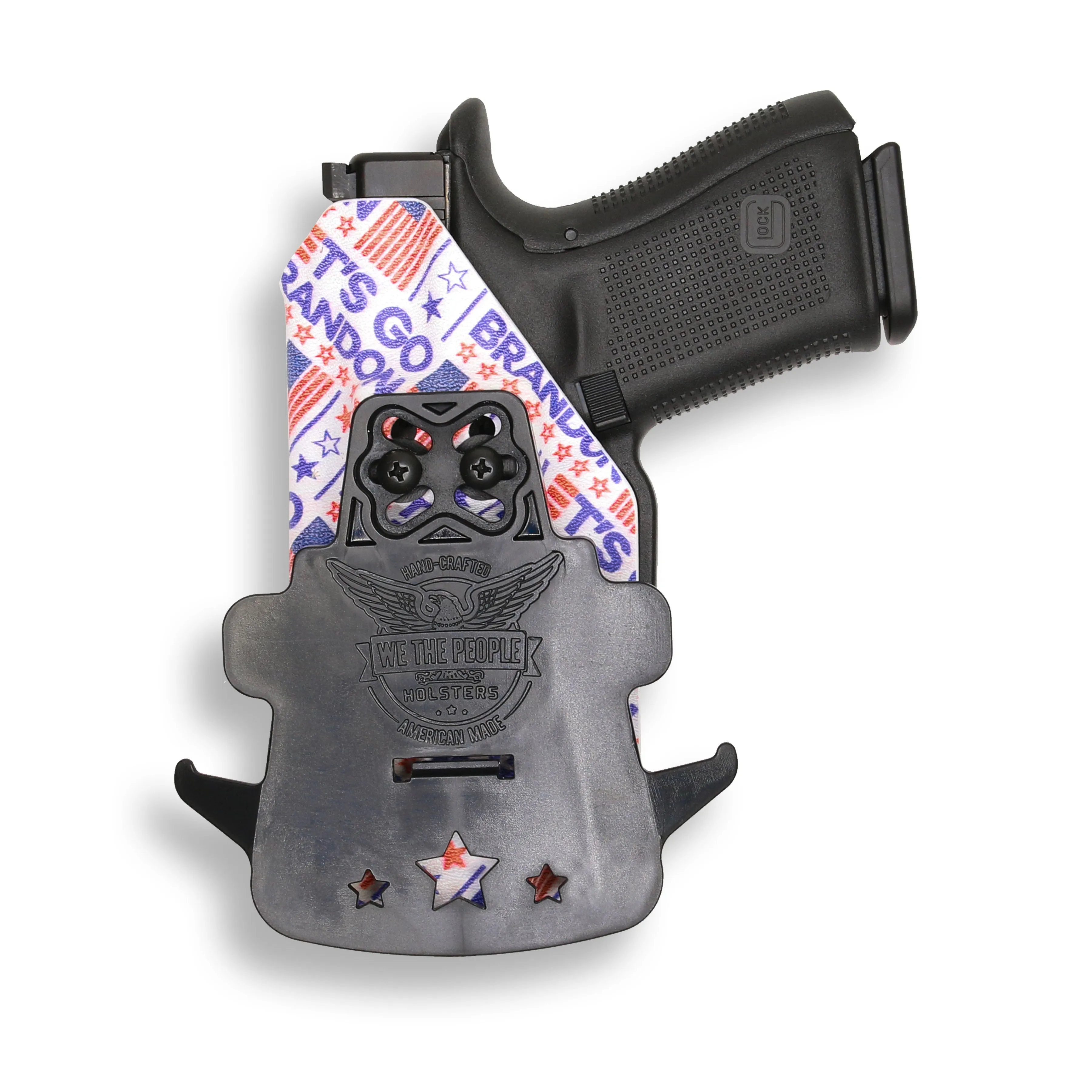 Smith & Wesson M&P Shield / M2.0 Crimson Trace LG-489 Laser / Plus 9mm/.40/30 Super Carry OWB Holster