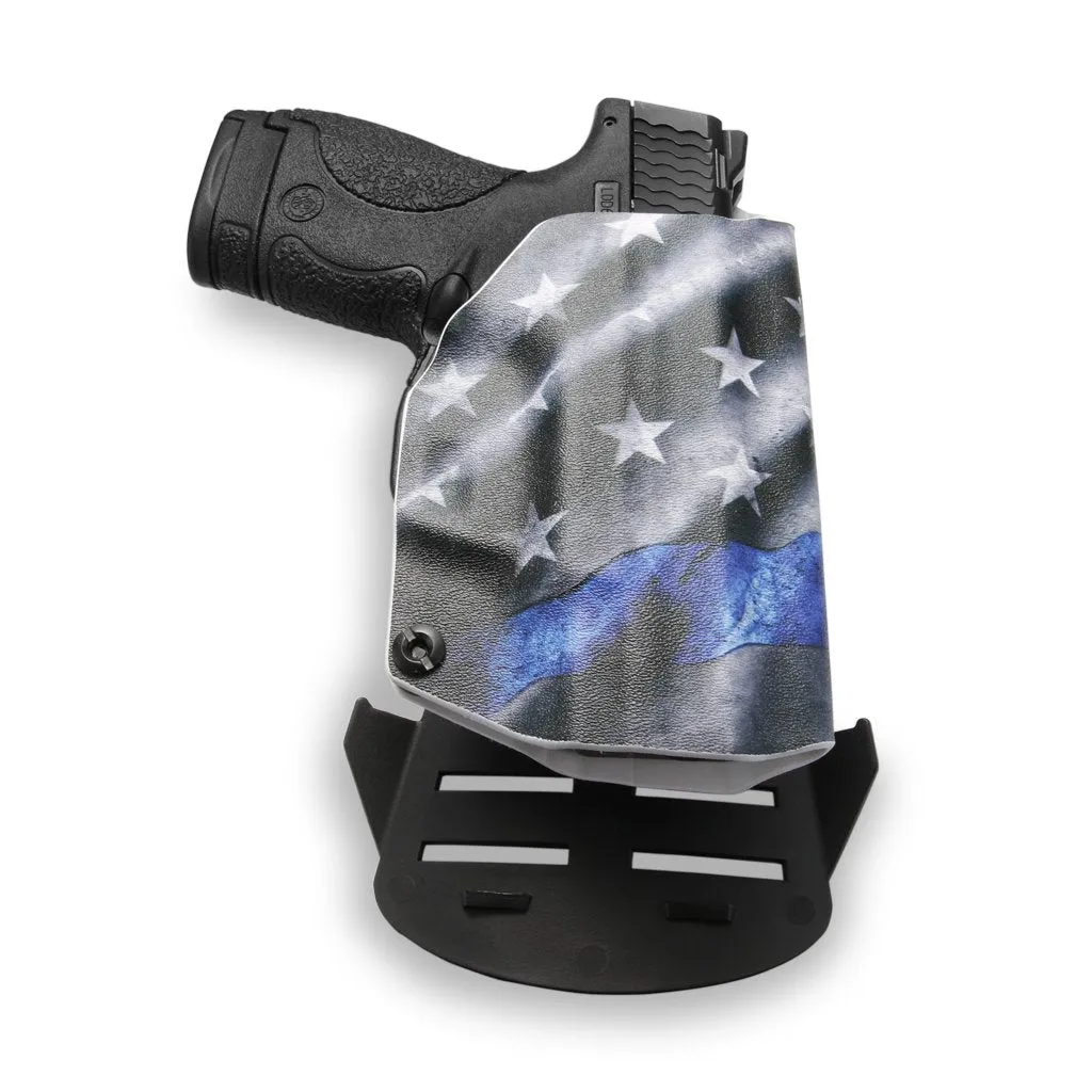 Smith & Wesson M&P Shield / M2.0 Crimson Trace LG-489 Laser / Plus 9mm/.40/30 Super Carry OWB Holster