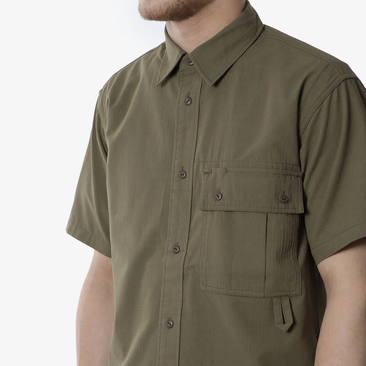Snow Peak Takibi Light Ripstop Short Sleeve Shirt