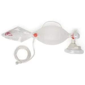 Spur II Adult Resuscitator Bag, Medium Mask, Bag Reservoir