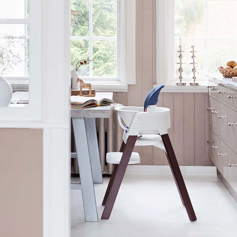 Stokke Steps High Chair Complete with Baby Set, Cushion, and Tray