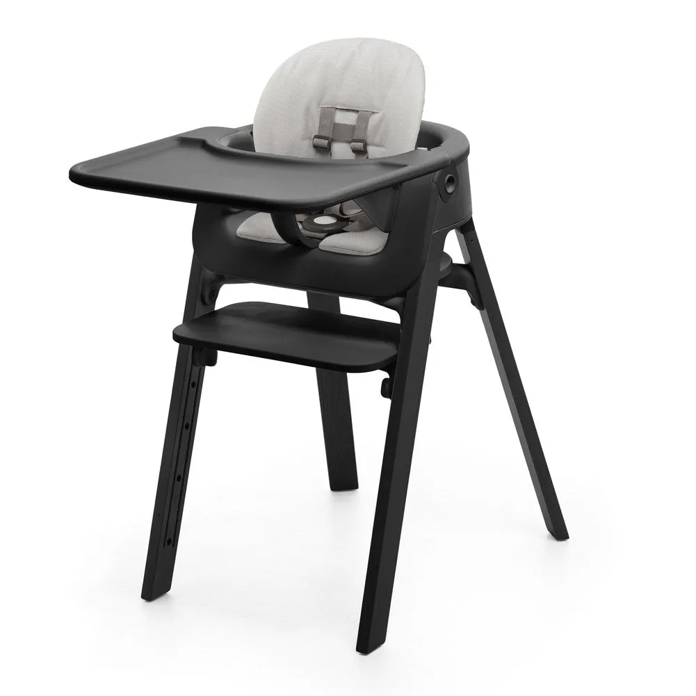 Stokke Steps High Chair Complete with Baby Set, Cushion, and Tray