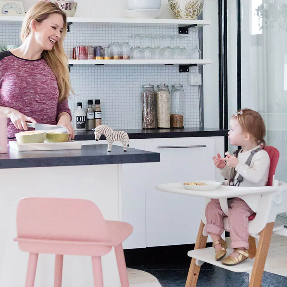 Stokke Steps High Chair Complete with Baby Set, Cushion, and Tray