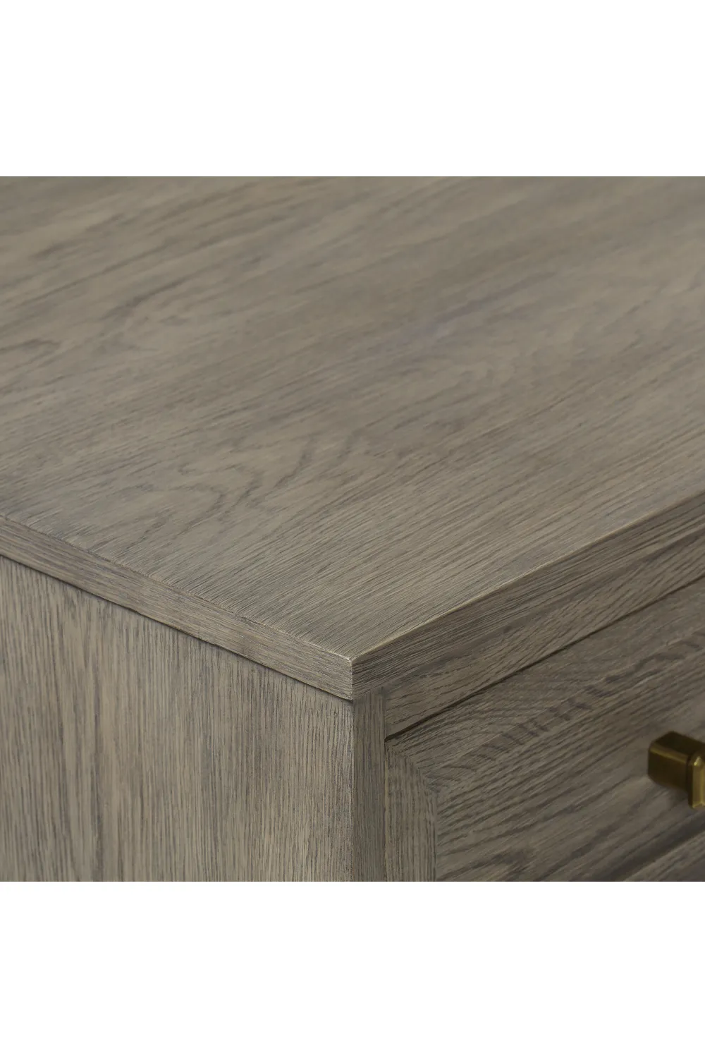 Taupe Oak Nine Drawer Dresser | Andrew Martin Claiborne