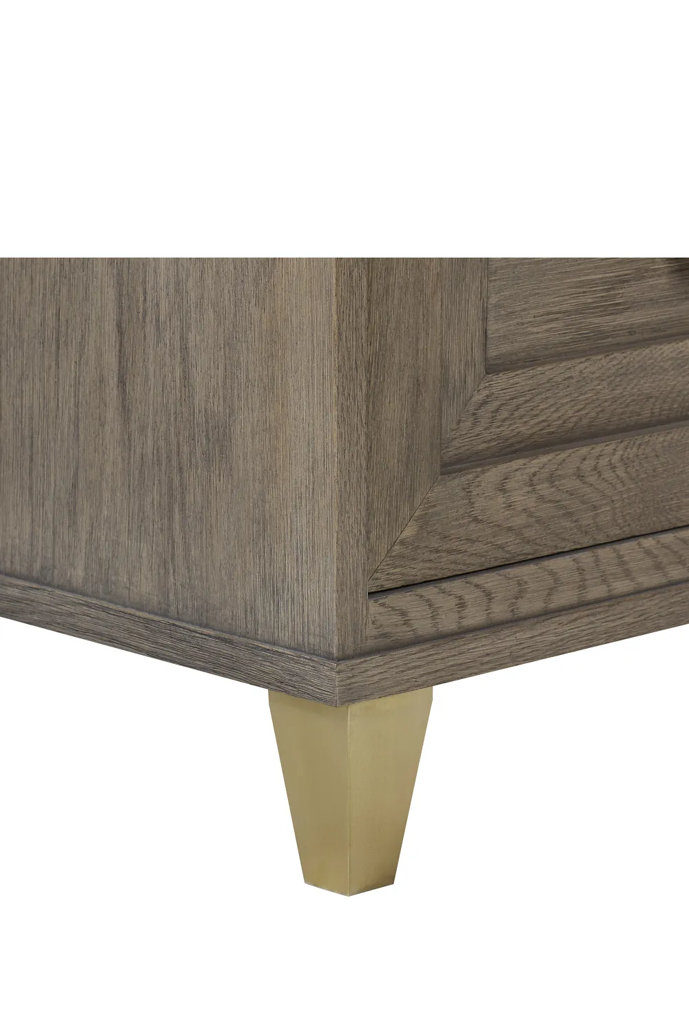 Taupe Oak Nine Drawer Dresser | Andrew Martin Claiborne
