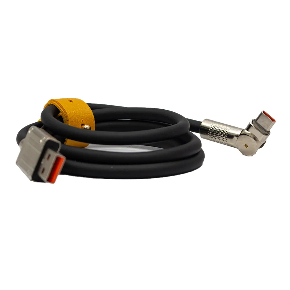 Tecnix OD 6.0m Mecha Wire USB TO Type-C Black [CBL-834-C BK]