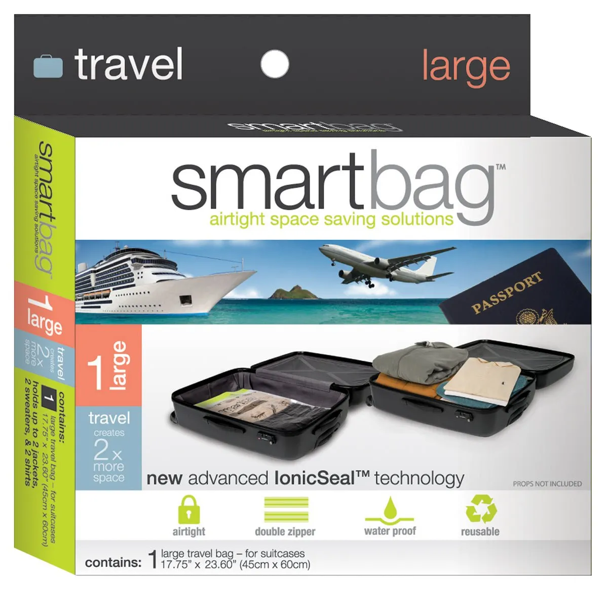Travel SmartBag Instant Space Saver Storage - Large