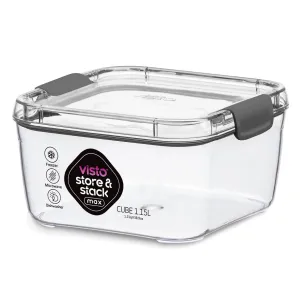 Visto Max 1.15L Food Storage Container – Charcoal